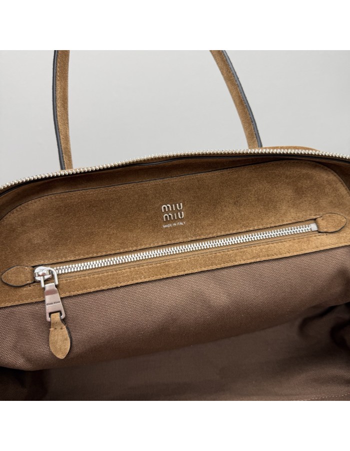 Borsa Vivant in pelle scamosciata MIUMIU
