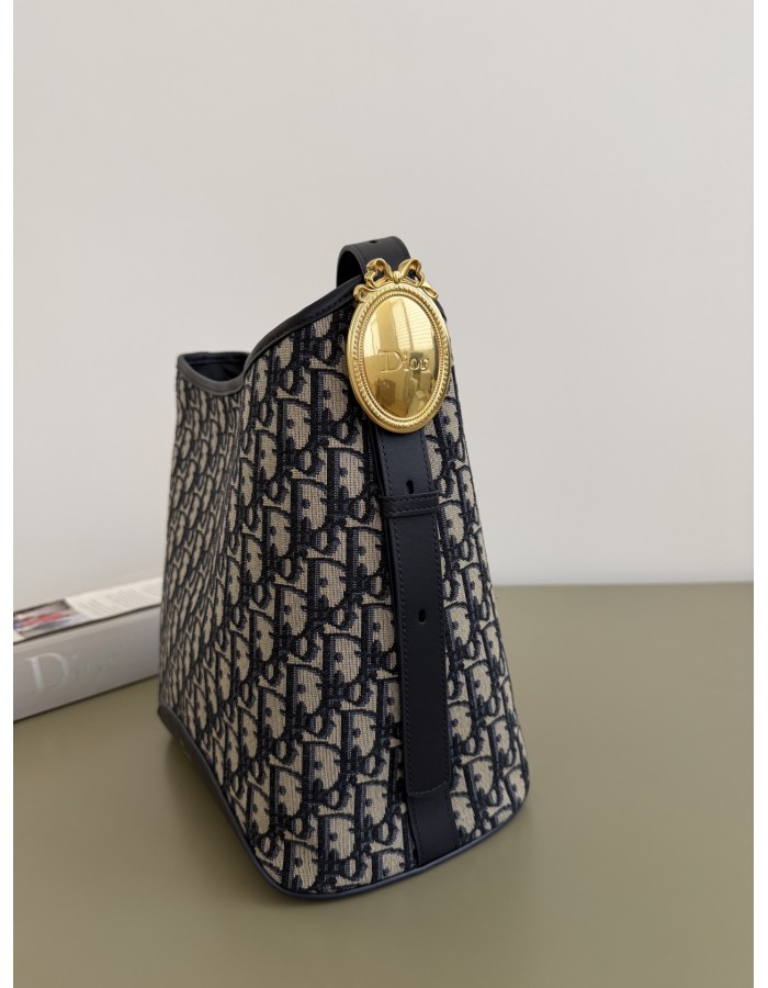Borsa a secchiello media Dior Médaillon CHRISTIAN DIOR