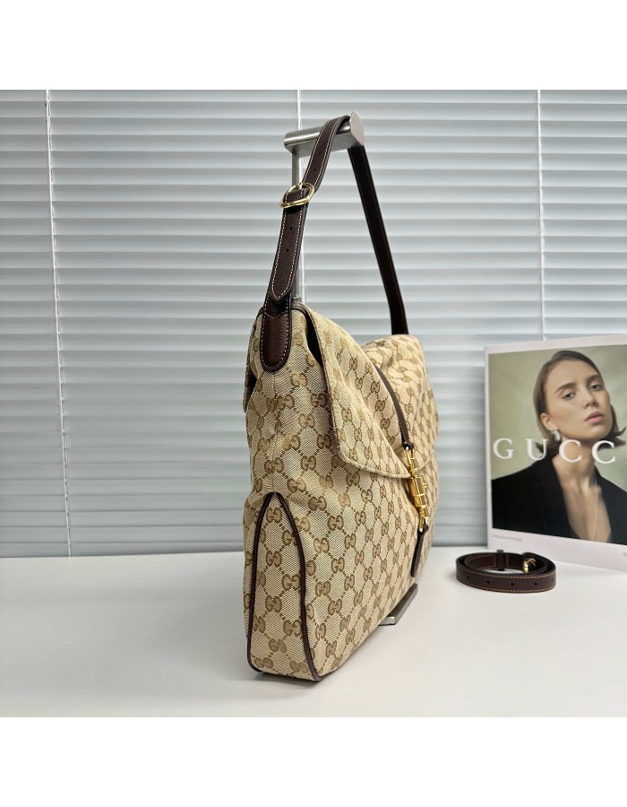 Borsa a tracolla Jackie Flap misura grande GUCCI