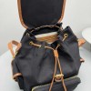 Zaino in canvas e pelle MIUMIU