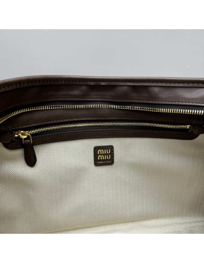 Borsa Aventure in nappa MIUMIU
