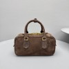 Borsa Arcadie in pelle scamosciata con imbottitura MIUMIU