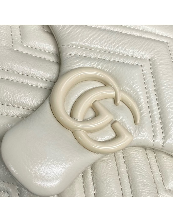 Borsa a spalla GG Marmont misura media GUCCI