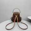 Zaino in canvas e pelle MIUMIU