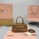 Mini borsa Aventure in nappa MIUMIU