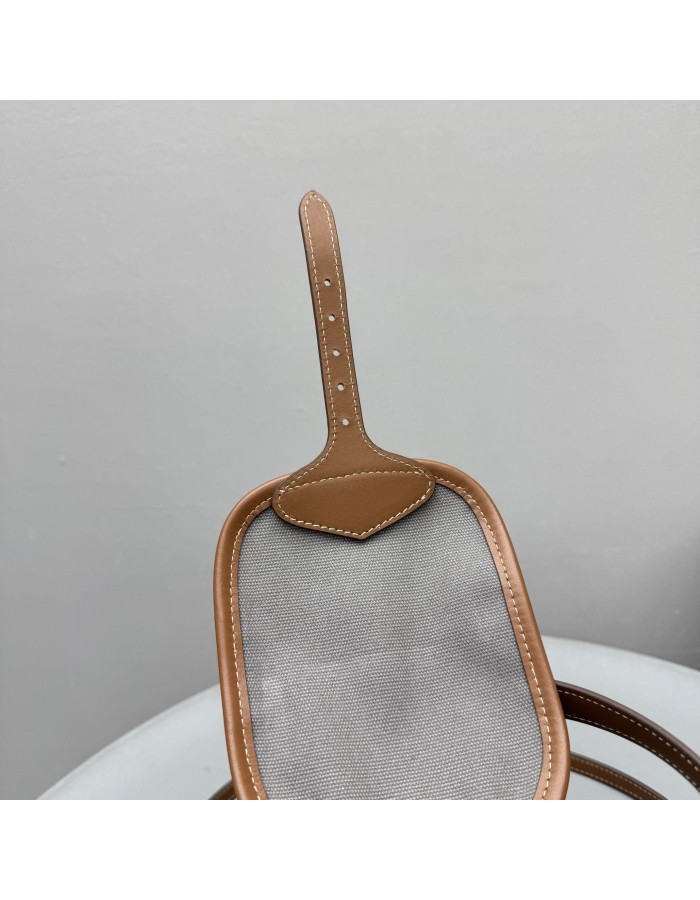 Zaino in canvas e pelle MIUMIU