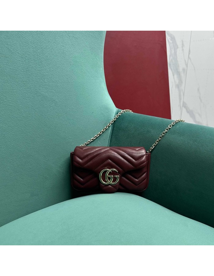 Mini borsa a spalla GG Marmont GUCCI