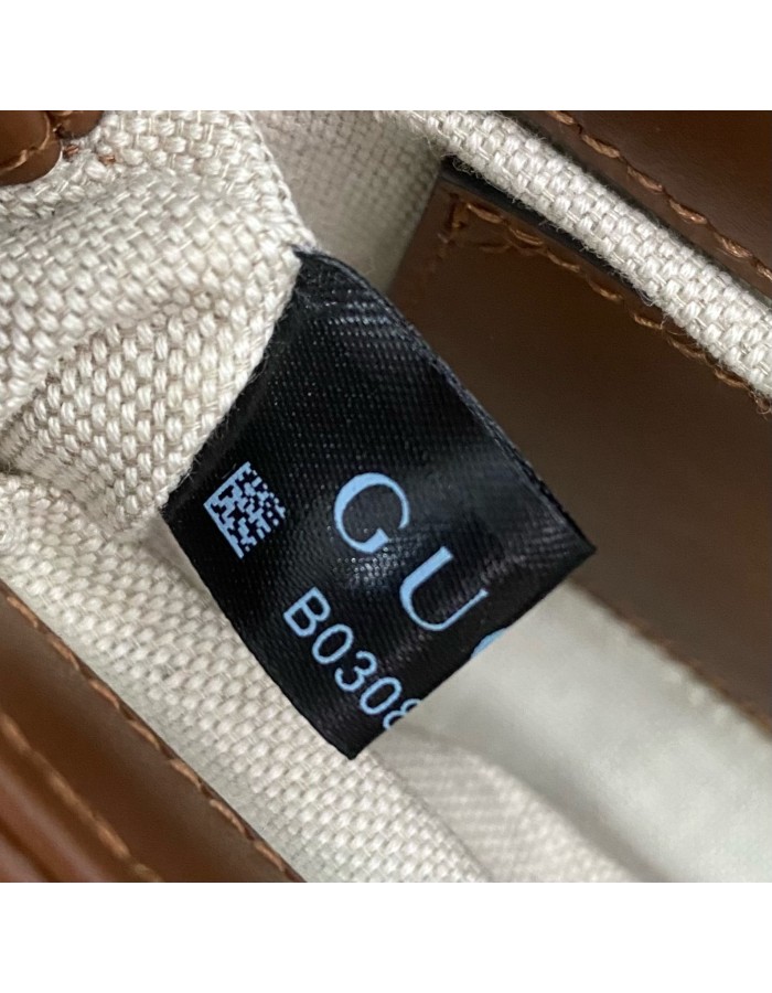 Mini borsa Jackie 1961 in lucertola con cristalli GG GUCCI
