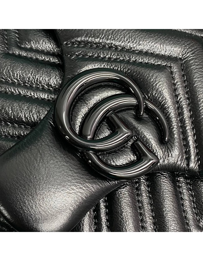 Borsa a spalla GG Marmont misura media GUCCI