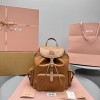 Zaino in pelle MIUMIU