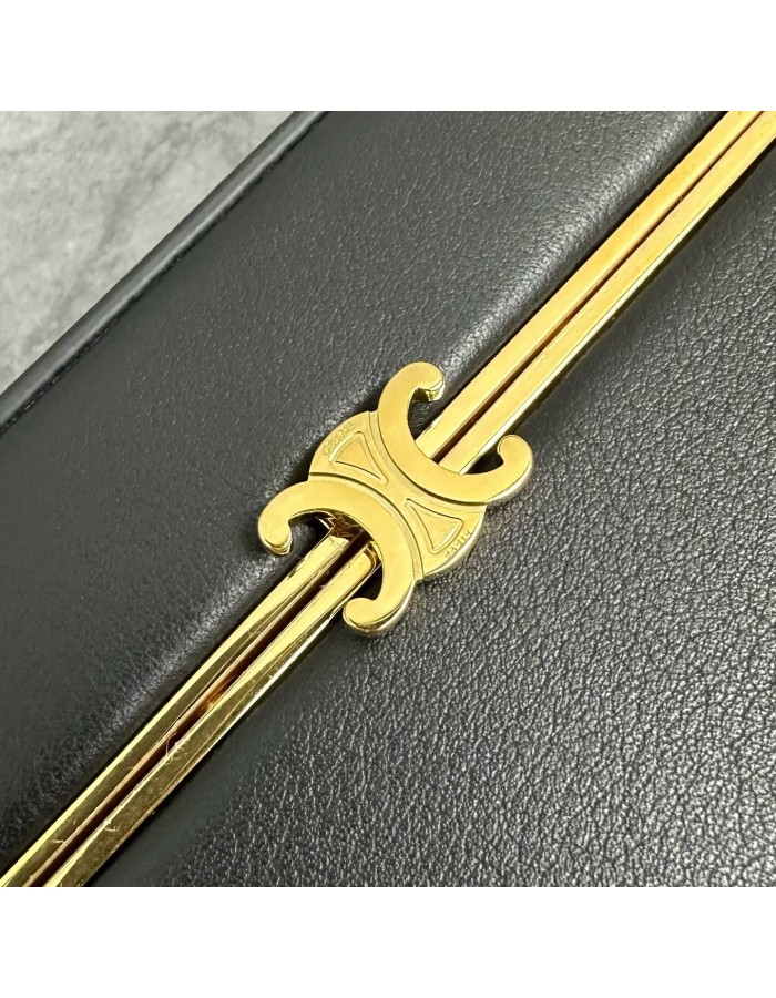RECTANGLE IN MORBIDA PELLE DI VITELLO CELINE