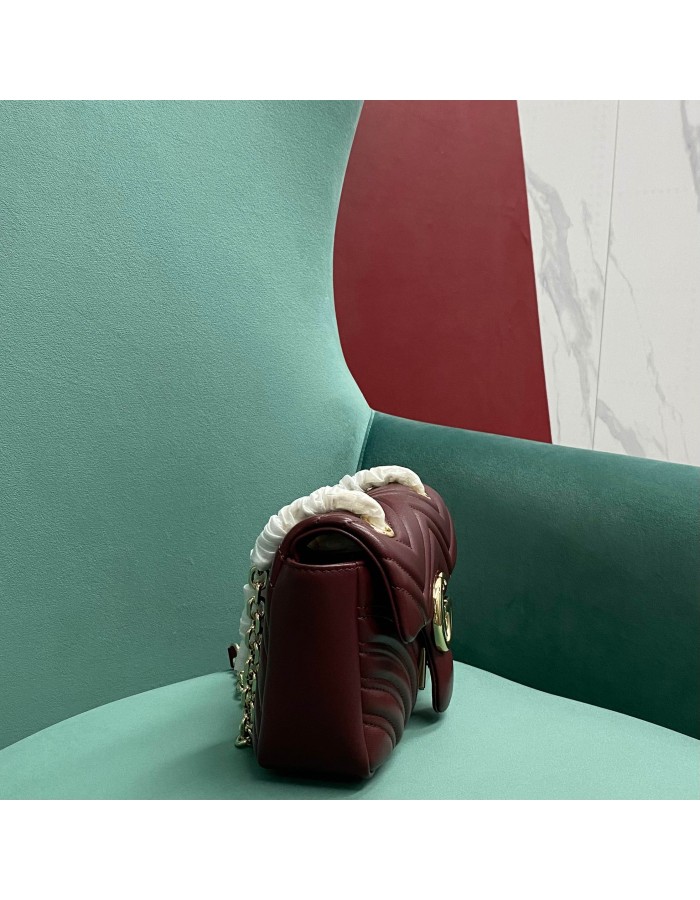 Borsa a spalla GG Marmont misura piccola GUCCI