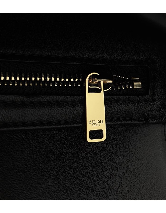 Borsa Teen Triomphe in pelle di vitello lucida CELINE