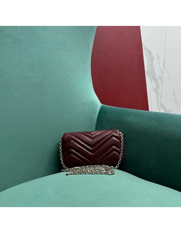 Mini borsa a spalla GG Marmont GUCCI