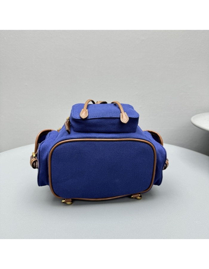 Zaino in canvas e pelle MIUMIU
