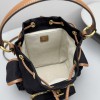 Zaino in canvas e pelle MIUMIU