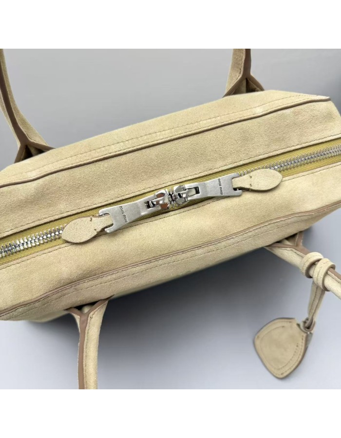 Borsa Vivant in pelle scamosciata MIUMIU