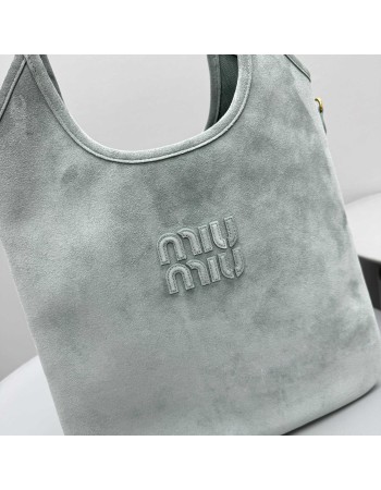Borsa Ivy in pelle  scamosciata MIUMIU
