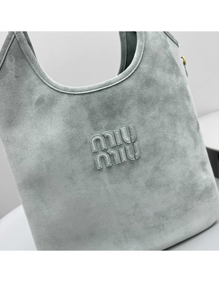 Borsa Ivy in pelle  scamosciata MIUMIU