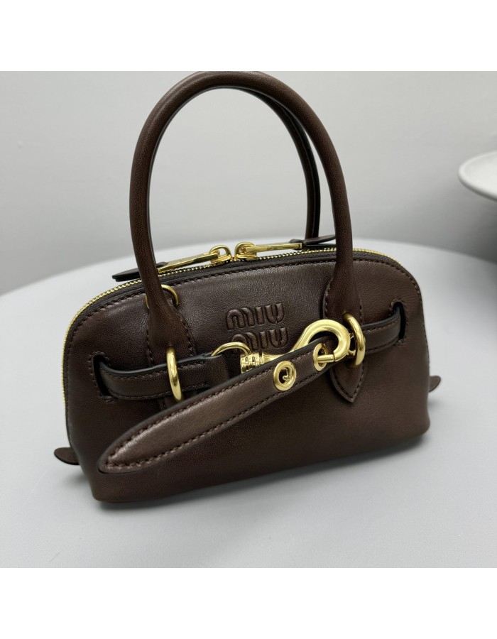 Mini borsa Aventure in nappa MIUMIU
