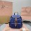 Zaino in canvas e pelle MIUMIU