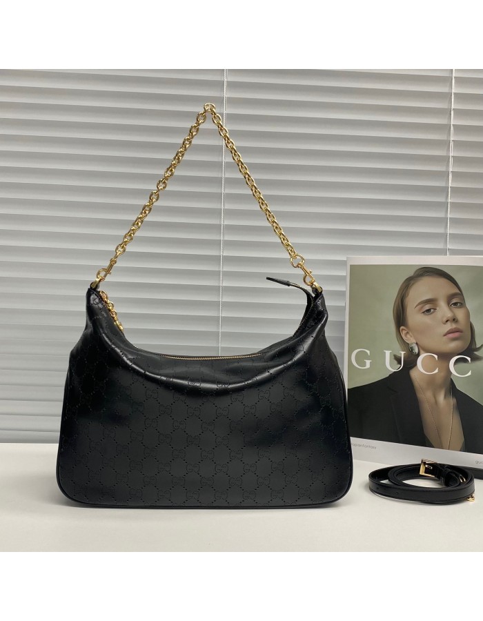 Borsa a spalla Lady Lunetta Chain misura media GUCCI