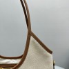 Borsa Ivy in canvas e pelle MIUMIU