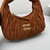 Borsa Wander in pelle scamosciata MIUMIU