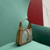 Mini borsa Jackie 1961 in lucertola con cristalli GG GUCCI