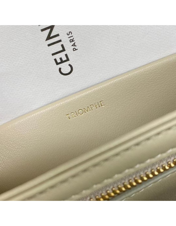 Borsa Triomphe Classique in pelle di vitello lucida CELINE
