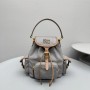Zaino in canvas e pelle MIUMIU