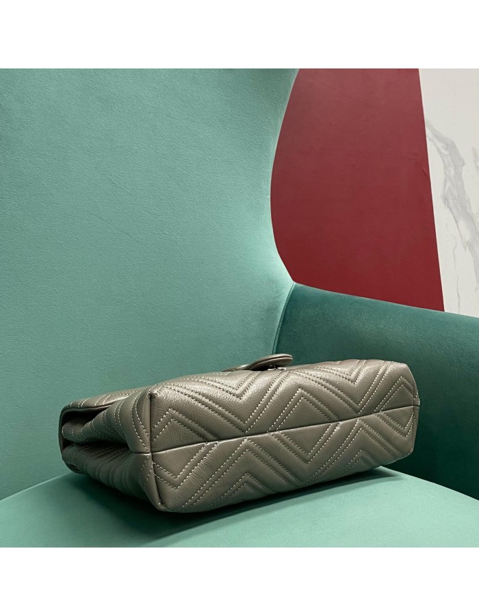 Borsa a spalla GG Marmont misura media GUCCI