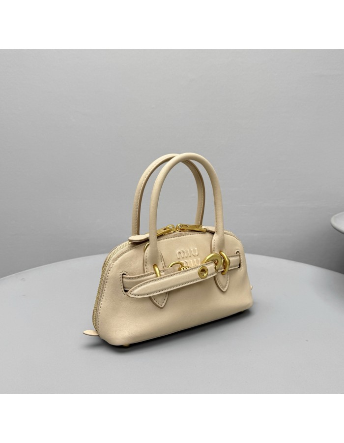 Mini borsa Aventure in nappa MIUMIU