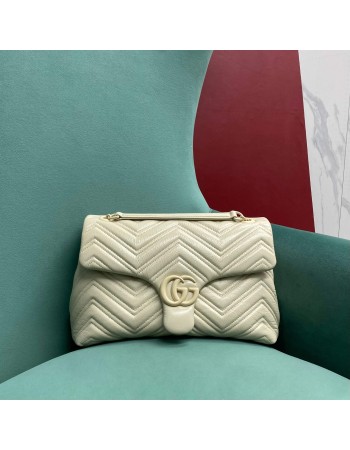 Borsa a spalla GG Marmont misura media GUCCI