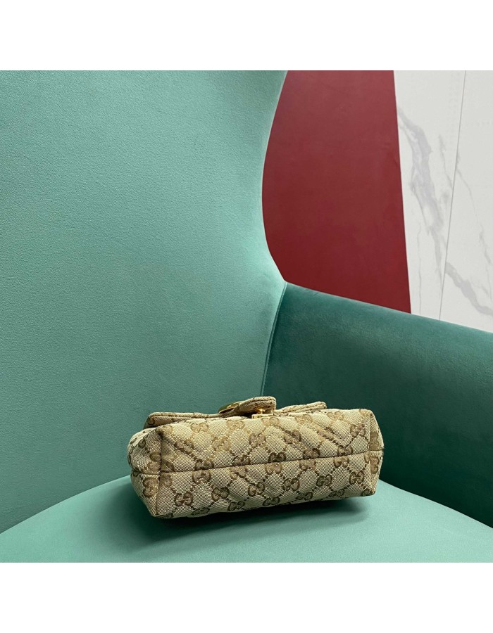 Mini borsa a spalla GG Marmont GUCCI