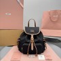 Zaino in canvas e pelle MIUMIU