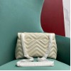 Borsa a spalla GG Marmont misura media GUCCI