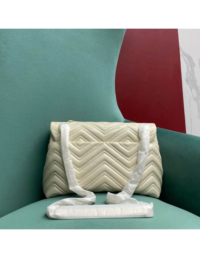 Borsa a spalla GG Marmont misura media GUCCI