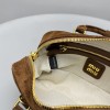 Borsa Arcadie in pelle scamosciata con imbottitura MIUMIU