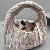 Borsa Wander in pelle scamosciata MIUMIU