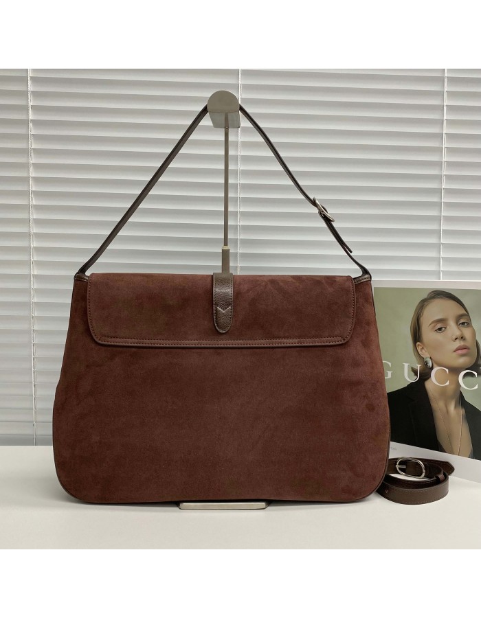 Borsa a tracolla Jackie Flap misura grande GUCCI