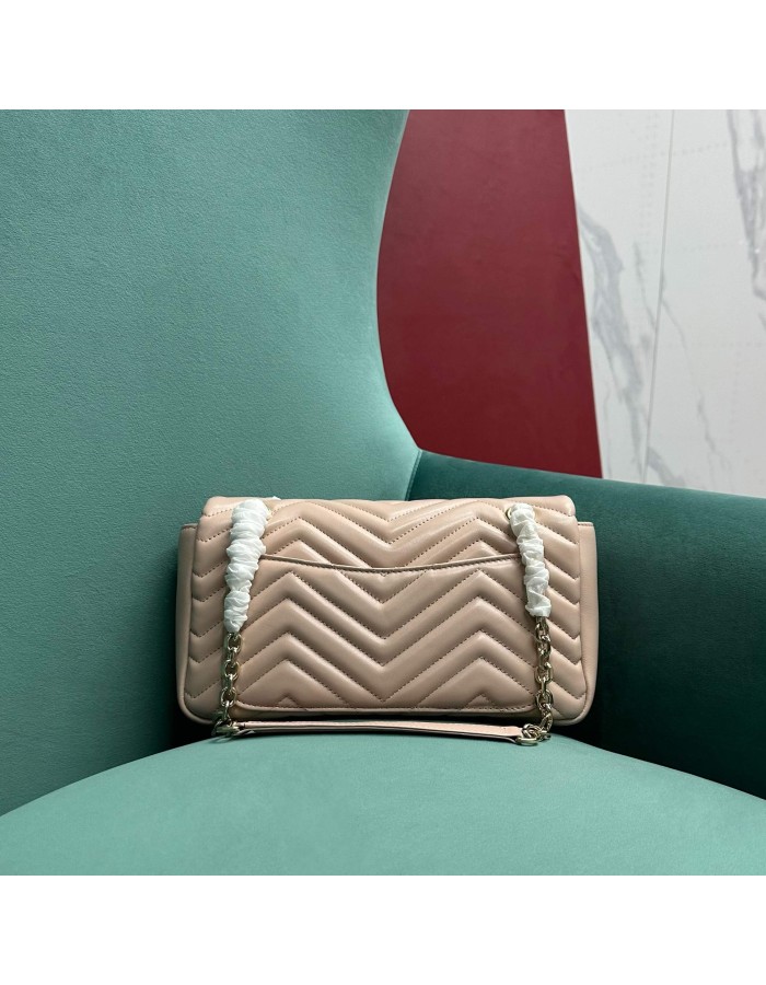 Borsa a spalla GG Marmont misura media GUCCI