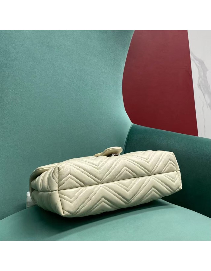 Borsa a spalla GG Marmont misura media GUCCI