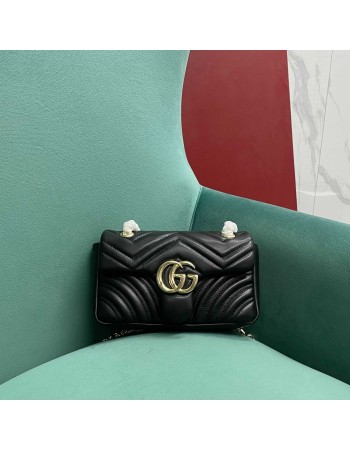 Borsa a spalla GG Marmont misura piccola GUCCI
