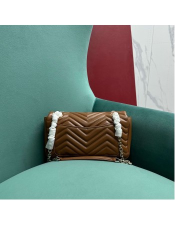 Borsa a spalla GG Marmont misura media GUCCI