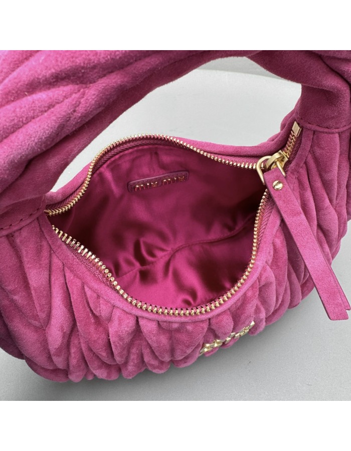 Borsa Wander in pelle scamosciata MIUMIU