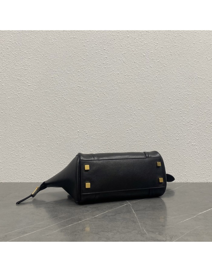 LUGGAGE PICCOLA IN MORBIDA PELLE DI AGNELLO LUCIDA CELINE