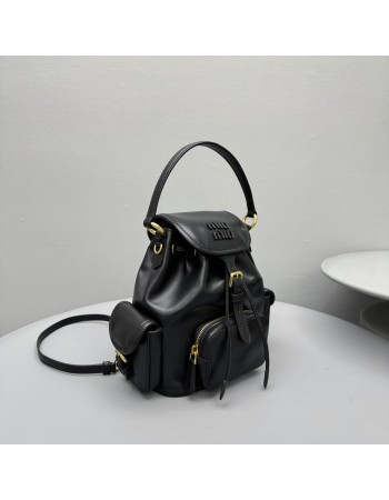 Zaino in pelle MIUMIU