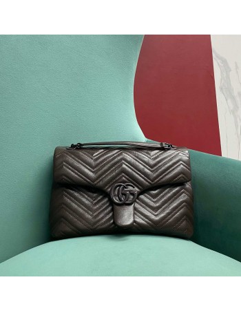 Borsa a spalla GG Marmont misura media GUCCI