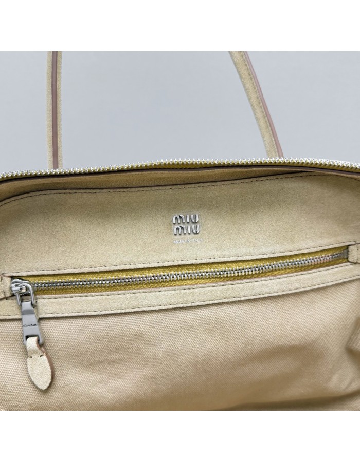 Borsa Vivant in pelle scamosciata MIUMIU